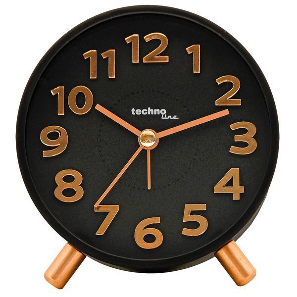 Годинник настільний Technoline Modell F Black/Cooper (Modell F) DAS302473 фото