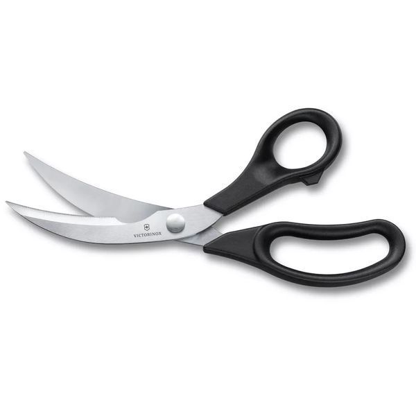 Кухонные ножницы для птицы и морепродуктов Victorinox черные 7.6342 V77554476 фото
