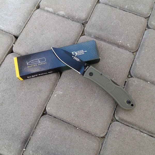 Ніж KA-BAR Dozier Folding Hunter Foliage Green 4062FG 4008949 фото