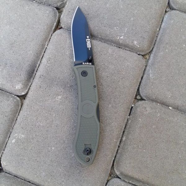 Ніж KA-BAR Dozier Folding Hunter Foliage Green 4062FG 4008949 фото