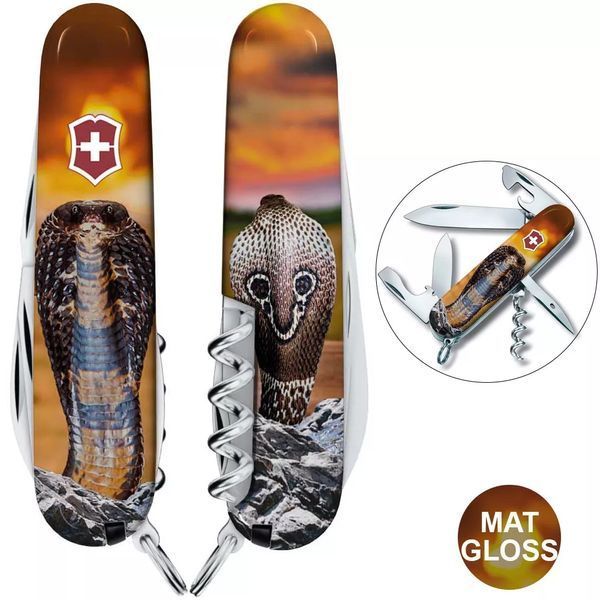 Швейцарский нож Victorinox Spartan Zodiac Королевская кобра 1.3603_Z4230pk V77554167 фото