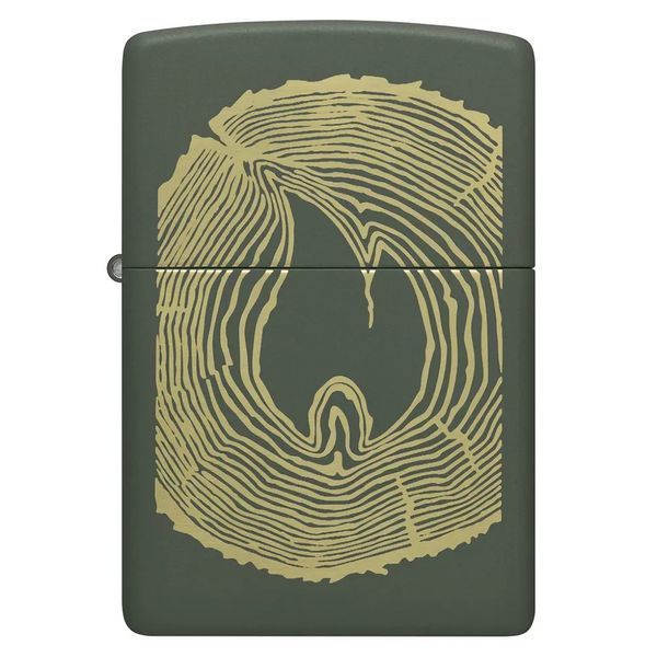 Зажигалка бензиновая Zippo Wood Ring Design (48959) V77550916 фото