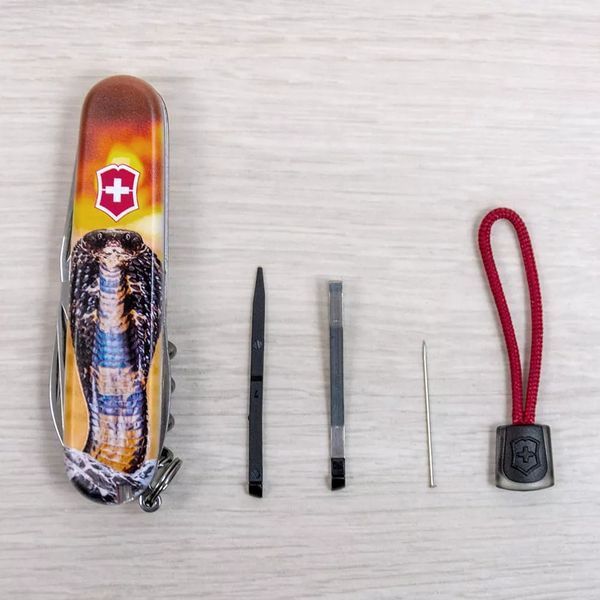 Швейцарский нож Victorinox Spartan Zodiac Королевская кобра 1.3603_Z4230pk V77554167 фото