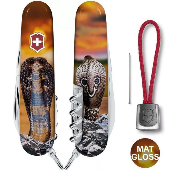 Швейцарский нож Victorinox Spartan Zodiac Королевская кобра 1.3603_Z4230pk V77554167 фото