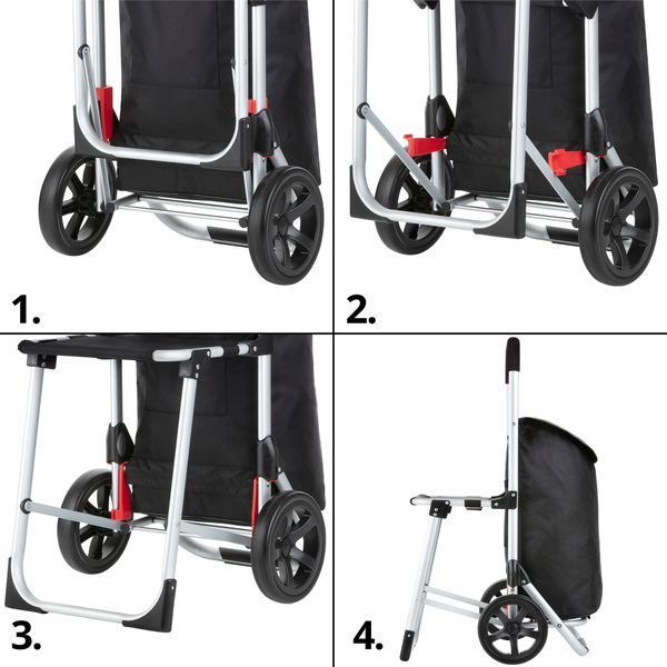 Сумка-візок ShoppingCruiser Shop & Relax 45 Black (604350) 927299 фото