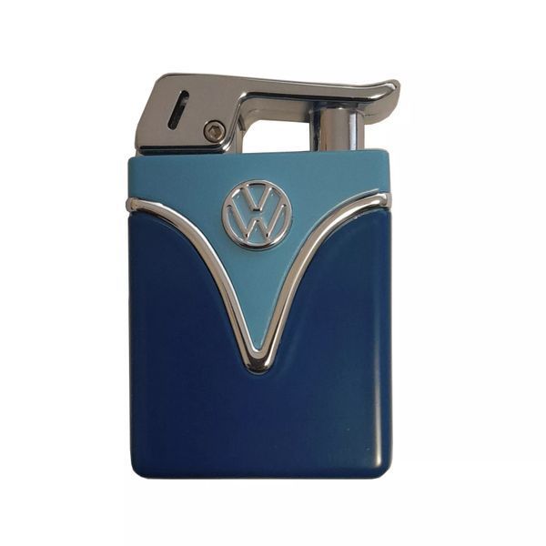 Зажигалка газовая пьезо Licences VW Metal Lighter Tank Сине-голубая (40610129BLU) V77550593 фото