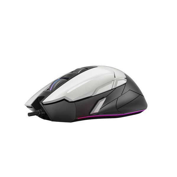 Миша ігрова A4Tech W70 Max Bloody, колір білий+чорний, активоване ПЗ Bloody W70 Max Bloody (Panda White) 1604869 фото
