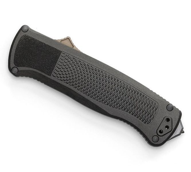 Ніж Benchmade Shootout Flat Earth PVD Cruwear Black CF-Elite 5370FE 4008667 фото