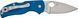 Ніж Spyderco Native 5 CPM SPY27 G-10 Cobalt Blue C41GPCBL5 871685 фото 3
