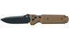 Нож Fox FKMD Predator II - 2F Full Auto BB Coyote FX-448 T 17530720 фото 1