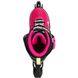 Rollerblade роликовые коньки Microblade pink-light green 36.5-40 29286 фото 6