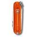Швейцарский нож Victorinox Classic 58 мм 7 функций Оранжевый полупрозрачный (0.6223.T82G) V77552854 фото 2
