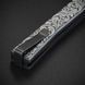 Ніж Ocaso Solstice Engraved titanium Scroll Pattern Black 10ESB 4009337 фото 3
