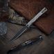 Ніж Ocaso Solstice Engraved titanium Scroll Pattern Black 10ESB 4009337 фото 5