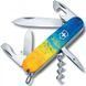 Швейцарський ніж Victorinox Spartan Ukraine 91 мм 13 функцій Жовто-синій (1.3603.7_T3100pw) V77552814 фото 1