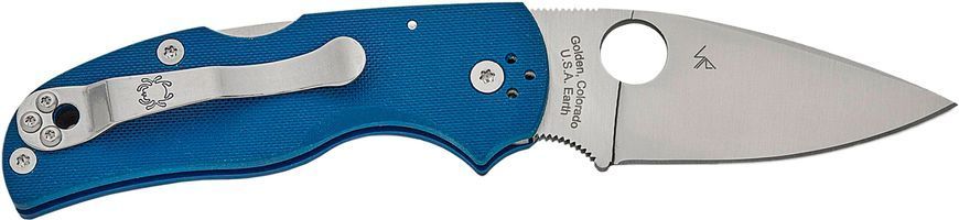 Ніж Spyderco Native 5 CPM SPY27 G-10 Cobalt Blue C41GPCBL5 871685 фото