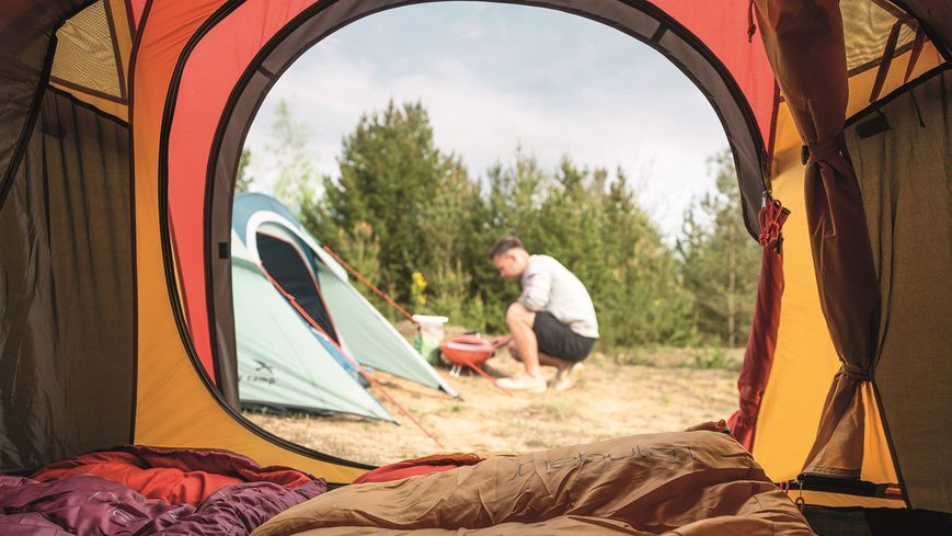 Гриль вугільний Easy Camp Adventure Grill Orange (680194) 928359 фото