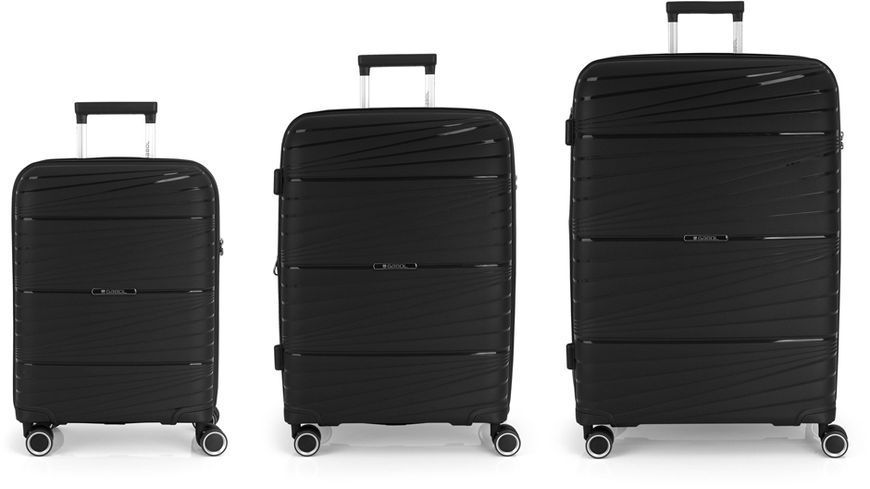 Чемодан Gabol Kiba (S) Black (122022-001) 929112 фото
