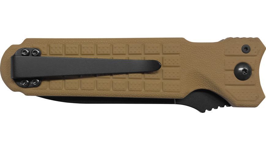Нож Fox FKMD Predator II - 2F Full Auto BB Coyote FX-448 T 17530720 фото