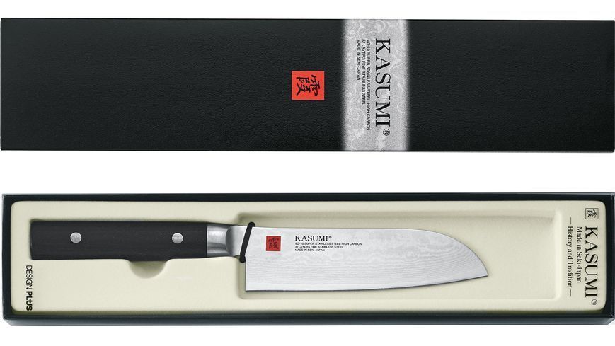 Ніж кухонний Kasumi Damascus Santoku 180 мм K-84018 301016 фото