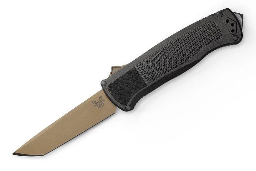 Ніж Benchmade Shootout Flat Earth PVD Cruwear Black CF-Elite 5370FE 4008667 фото