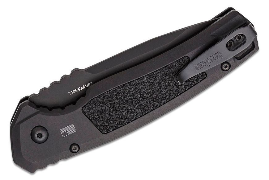 Ніж Kershaw Launch 16 Black Blade Напівсеррейтор Чорний 7105 17400604 фото