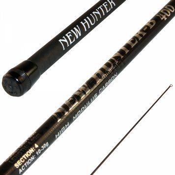 Вудилище махове New Hunter б/к карбон 4 м 130 г(110243-400б/к) Y33441675 фото