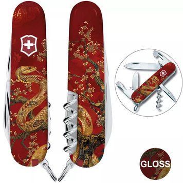 Швейцарський ніж Victorinox Spartan Zodiac Золота змія 1.3603_Z4200pk V77554166 фото