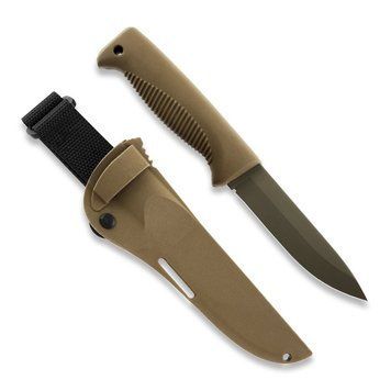 Ніж Peltonen M07 покриття cerakote FDE Coyote FJP126 4008850 фото