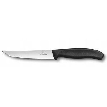 Кухонний ніж для стейка та піци Victorinox Swiss Classic Steak&Pizza Чорний 6.7903 V77554445 фото