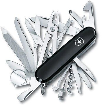Швейцарський ніж Victorinox SwissChamp Black (1.6795.3) V77553765 фото