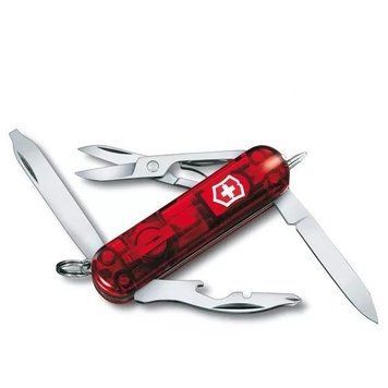 Швейцарский нож Victorinox Midnite Manager 58 мм 10 функций Красный (0.6366.T) V77553679 фото