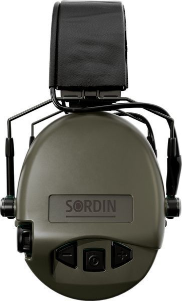 Активні навушники Sordin Supreme MIL AUX, Slim (Верхній тримач) Green 74308-06-S 5010027 фото