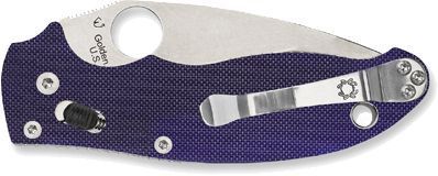Нож Spyderco Manix 2 G-10 Dark Blue C101GPDBL2 871298 фото