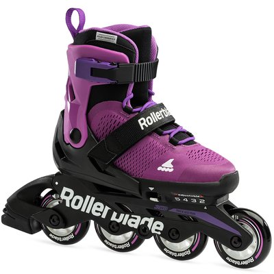 Rollerblade роликовые коньки Microblade purple-black 28-32 29289 фото