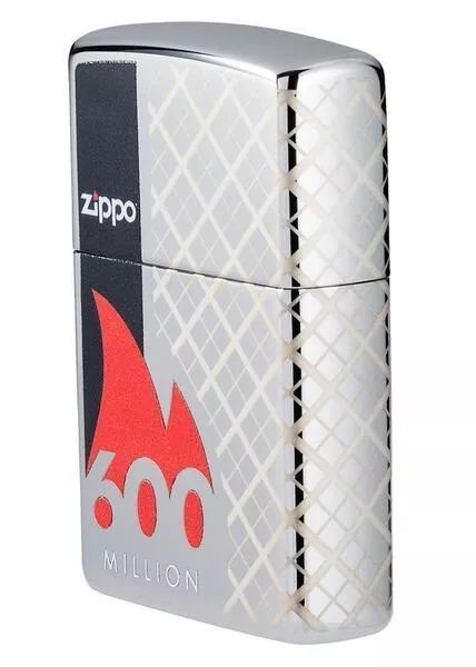 Запальничка Zippo 600th Million High Polish Chrome 49272 Колекційна V77551223 фото