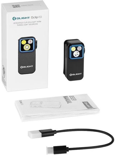 Ліхтар Olight Oclip Pro Black (500 Lm) 0.0000.3006 23704600 фото
