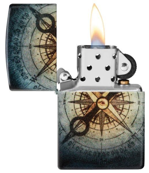 Зажигалка Zippo 48562 Compass Ghost Design Светиться в темноте V77553917 фото