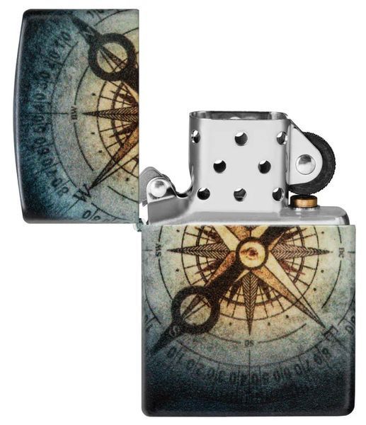 Зажигалка Zippo 48562 Compass Ghost Design Светиться в темноте V77553917 фото