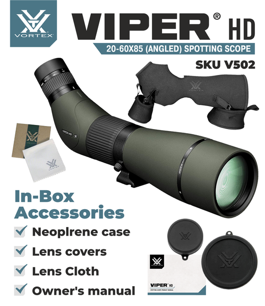 Підзорна труба Vortex Viper HD 20-60x85/45 (V502) 927588 фото