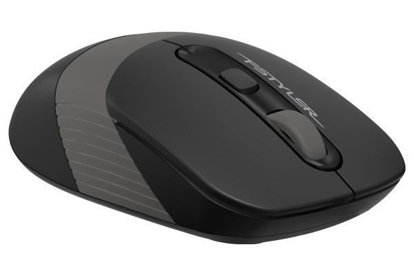 Мышь беспроводная A4Tech Fstyler FG10 (Grey), USB, цвет черный+серый FG10 (Grey) 1604045 фото