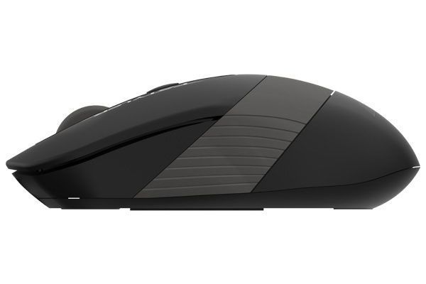 Мышь беспроводная A4Tech Fstyler FG10 (Grey), USB, цвет черный+серый FG10 (Grey) 1604045 фото