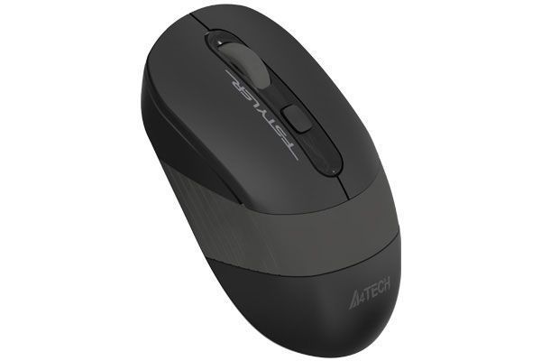 Мышь беспроводная A4Tech Fstyler FG10 (Grey), USB, цвет черный+серый FG10 (Grey) 1604045 фото
