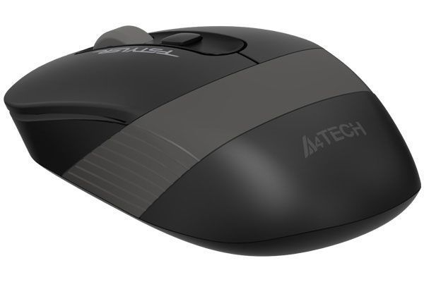 Мышь беспроводная A4Tech Fstyler FG10 (Grey), USB, цвет черный+серый FG10 (Grey) 1604045 фото