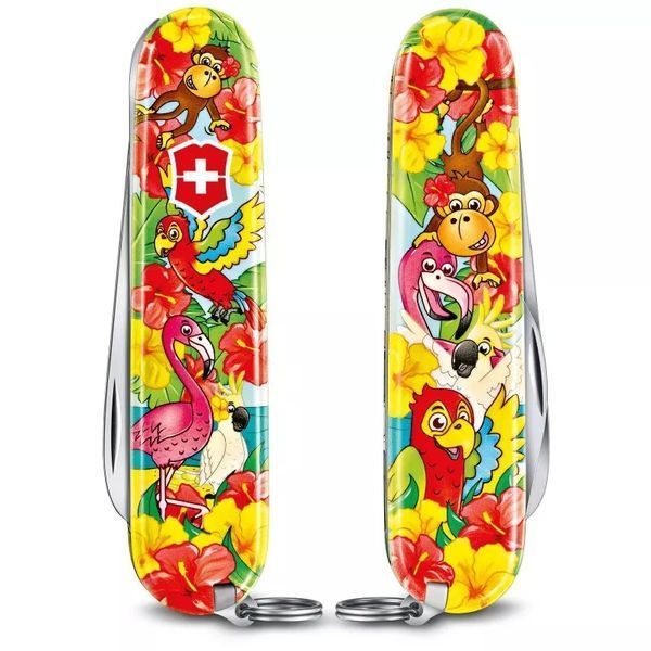 Набор подарочный детский Victorinox My First Children Set Animal Edition Parrot нож 84 мм/9 функций (0.2373.E3) V77551932 фото