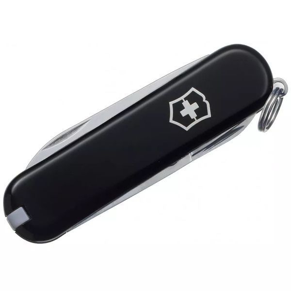 Швейцарський ніж Victorinox Classic SD 58 мм 7 функцій Чорний у блістері (0.6223.3B1) V77552870 фото
