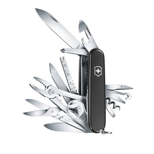 Швейцарський ніж Victorinox SwissChamp Black (1.6795.3) V77553765 фото