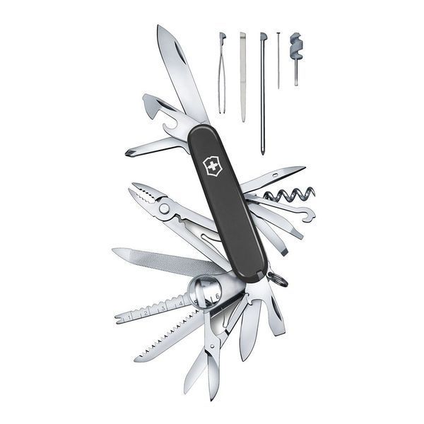 Швейцарський ніж Victorinox SwissChamp Black (1.6795.3) V77553765 фото