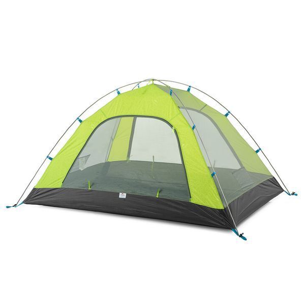 Намет двомісний Naturehike P-Series NH18Z022-P, 210T/65D, світлий салатний 97817 фото