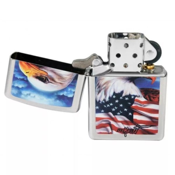 Зажигалка Zippo 24764 Freedom Watch&nbsp;Street Chrome 77890055 фото